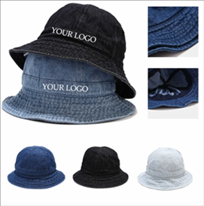 Denim Bucket Hats